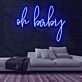 Oh Baby V2 Neon Sign
