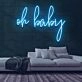 Oh Baby V2 Neon Sign