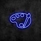 Paint Palette Neon Sign