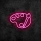 Paint Palette Neon Sign
