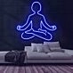 Peace Yoga Neon Sign