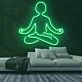 Peace Yoga Neon Sign