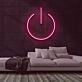 Power On Neon Sign
