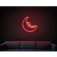 To The Moon LED neon sign