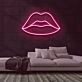 Pucker Up Neon Sign