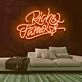 Rich and Famous Neon Sign