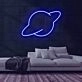 Saturn Neon Sign