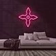 Shuriken Neon Sign