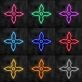 Shuriken Neon Sign