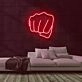 Single Punch Neon Sign