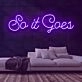 So It Goes Neon Sign
