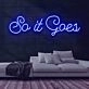So It Goes Neon Sign