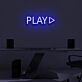 PRESS PLAY" LED Neon Sign