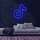 TikTok V1 Neon Sign