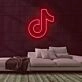 TikTok V1 Neon Sign