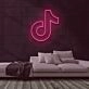 TikTok V1 Neon Sign