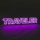 Traveler Neon Sign