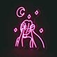 Usagi Moon Neon Sign