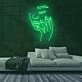 Vampire Girl Neon Sign