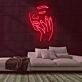 Vampire Girl Neon Sign