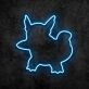 Wartortle Neon Sign