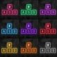 WASD Neon Sign