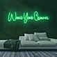Wear Your Crown Neon Sign