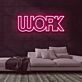 Work Neon Sign