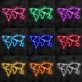 World Map Neon Sign