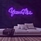 You Plus Me V1 Neon Sign