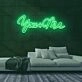 You Plus Me V1 Neon Sign