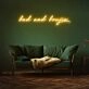 Bad And Boujie Neon Sign
