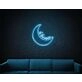 To The Moon LED neon sign