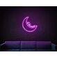 To The Moon LED neon sign