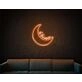 To The Moon LED neon sign