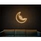 To The Moon LED neon sign