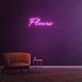 Fleurs Neon Sign