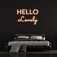 Hello Lovely Neon Sign
