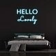 Hello Lovely Neon Sign