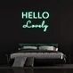 Hello Lovely Neon Sign