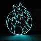 Cartoon Characters Neon Sign