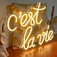 Cest La Vie Neon Sign