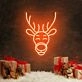 Christmas Deer Neon Sign