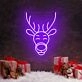 Christmas Deer Neon Sign