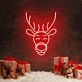 Christmas Deer Neon Sign