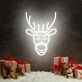 Christmas Deer Neon Sign