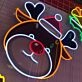 Christmas Elk Neon Sign
