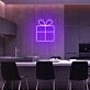 Christmas Gift Box Neon Sign
