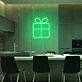 Christmas Gift Box Neon Sign