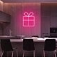 Christmas Gift Box Neon Sign